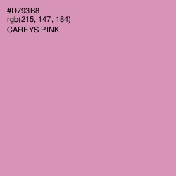 #D793B8 - Careys Pink Color Image