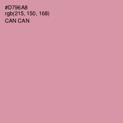 #D796A8 - Can Can Color Image