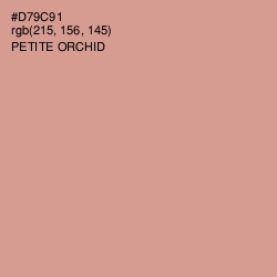 #D79C91 - Petite Orchid Color Image