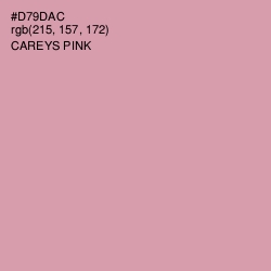 #D79DAC - Careys Pink Color Image