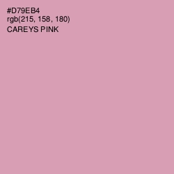 #D79EB4 - Careys Pink Color Image