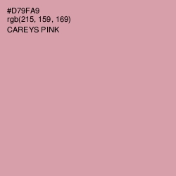 #D79FA9 - Careys Pink Color Image