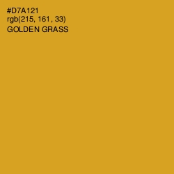 #D7A121 - Golden Grass Color Image