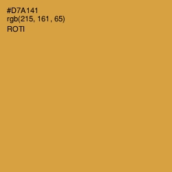 #D7A141 - Roti Color Image