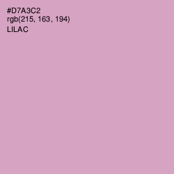 #D7A3C2 - Lilac Color Image