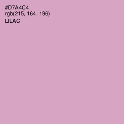 #D7A4C4 - Lilac Color Image