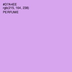 #D7A4EE - Perfume Color Image