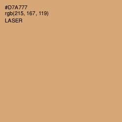 #D7A777 - Laser Color Image