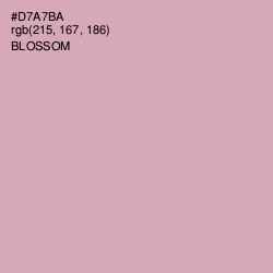 #D7A7BA - Blossom Color Image