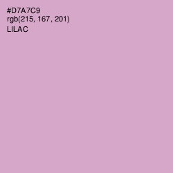 #D7A7C9 - Lilac Color Image