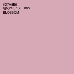 #D7A8B6 - Blossom Color Image
