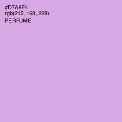 #D7A8E4 - Perfume Color Image