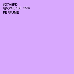 #D7A8FD - Perfume Color Image