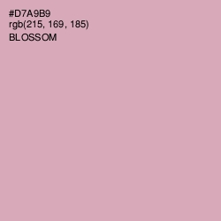 #D7A9B9 - Blossom Color Image