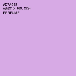 #D7A9E5 - Perfume Color Image