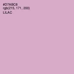 #D7ABC8 - Lilac Color Image