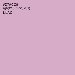 #D7ACC9 - Lilac Color Image