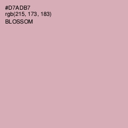 #D7ADB7 - Blossom Color Image