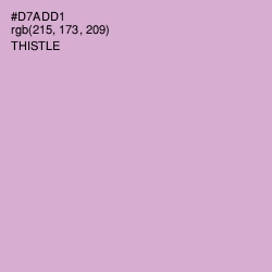 #D7ADD1 - Thistle Color Image