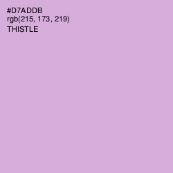 #D7ADDB - Thistle Color Image