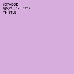#D7ADDD - Thistle Color Image