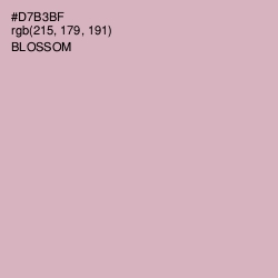 #D7B3BF - Blossom Color Image