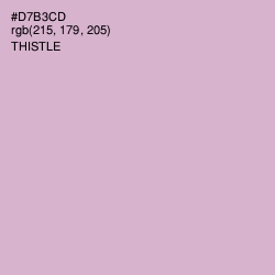 #D7B3CD - Thistle Color Image