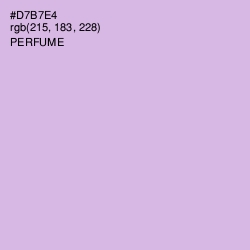 #D7B7E4 - Perfume Color Image
