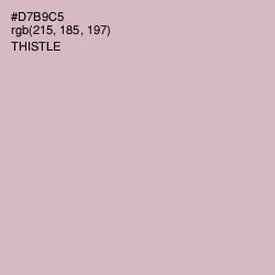 #D7B9C5 - Thistle Color Image