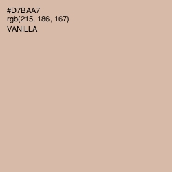 #D7BAA7 - Vanilla Color Image