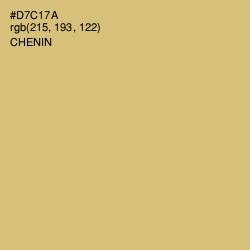 #D7C17A - Chenin Color Image