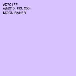 #D7C1FF - Moon Raker Color Image