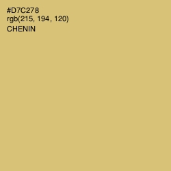 #D7C278 - Chenin Color Image