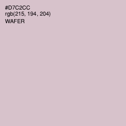 #D7C2CC - Wafer Color Image