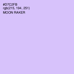 #D7C2FB - Moon Raker Color Image