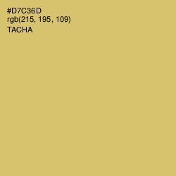 #D7C36D - Tacha Color Image