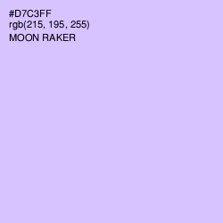 #D7C3FF - Moon Raker Color Image