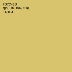 #D7C46D - Tacha Color Image