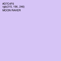 #D7C4F6 - Moon Raker Color Image