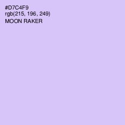 #D7C4F9 - Moon Raker Color Image