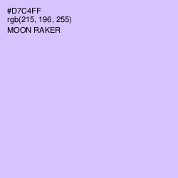 #D7C4FF - Moon Raker Color Image