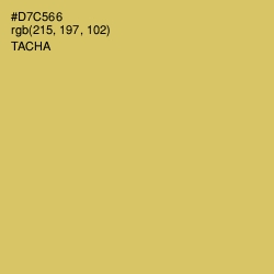 #D7C566 - Tacha Color Image