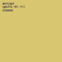 #D7C56F - Chenin Color Image