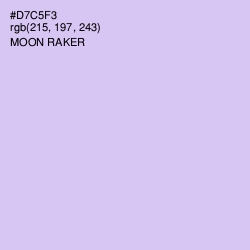 #D7C5F3 - Moon Raker Color Image