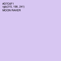 #D7C6F1 - Moon Raker Color Image