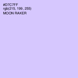 #D7C7FF - Moon Raker Color Image