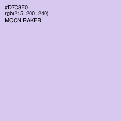 #D7C8F0 - Moon Raker Color Image