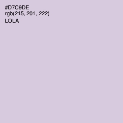 #D7C9DE - Lola Color Image