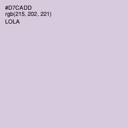 #D7CADD - Lola Color Image