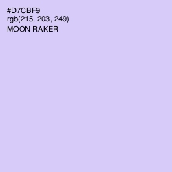 #D7CBF9 - Moon Raker Color Image